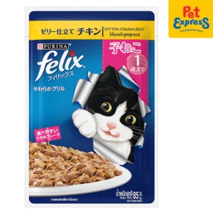 Purina Felix Kitten Cat Pouch Chicken in Jelly 85g